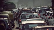 Mumbai-Pune Express Highway Traffic: मुंबई-पुणे एक्सप्रेस हायवे वर वाहतूककोंडी; वाहनांच्या 2 किमी लांब रांगा