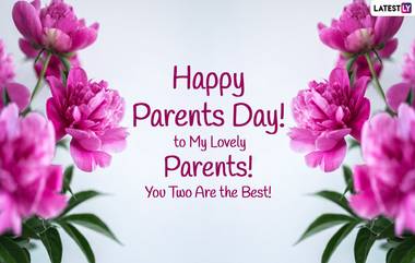 Happy Parents Day 2021 Wishes: जागतिक पालक दिनाच्या शुभेच्छा Facebook Messages, WhatsApp Status, Stickers द्वारा देत व्यक्त करा कृतज्ञता