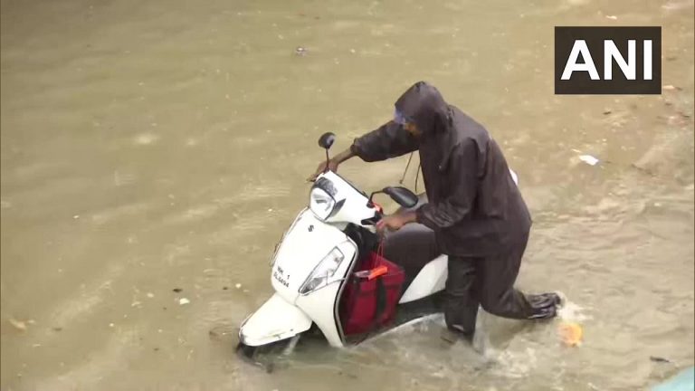 Mumbai Rains: मुसळधार पावसामुळे मुंबईतील परळ भागात रस्ते पाण्याखाली