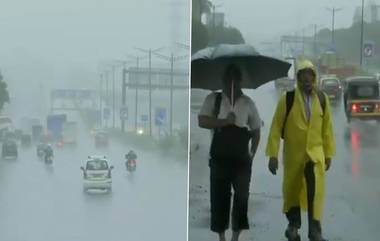 Mumbai Monsoon Updates: मुंबईत जोरदार पावसाचा रस्ते वाहतुकीला फटका; हिंदमाता, धारावी, सायन समवेत अनेक साचलं परिसरात पाणी