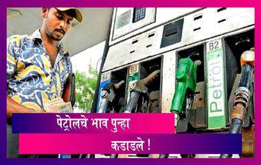 Mumbai Petrol Price: तेलाच्या किंमतीत पुन्हा वाढ; मुंबईत 1 लीटर पेट्रोलचा भाव  101 रुपयांच्या पुढे