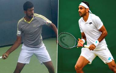 Tokyo Olympics 2021: ऑलिम्पिक पुरुष टेनिस दुहेरी स्पर्धेत Rohan Bopanna आणि Divij Sharan यांची प्रवेश संधी हुकली!