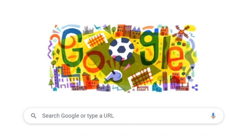 UEFA Euro 2020 Google Doodle: 12 जून पासून रंगणार्‍या युरो 2020 स्पर्धेचं औचित्य साधत गूगलचं खास डूडल