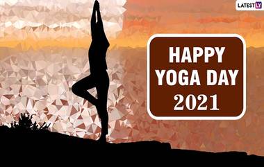 International Yoga Day 2021 Wishes & HD Images: आंतरराष्ट्रीय योगा दिनानिमित्त हे WhatsApp Stickers, Happy Yoga Day Messages, Facebook, Greetings मित्र-परिवाराला पाठवून प्रोत्साहित करूयात