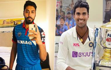 India vs County XI: टीम इंडियामध्ये स्थान न मिळाल्याने Avesh Khan व Washington Sundar काउंटी संघाकडून मैदानात, पाहा नेटकऱ्यांच्या प्रतिक्रिया