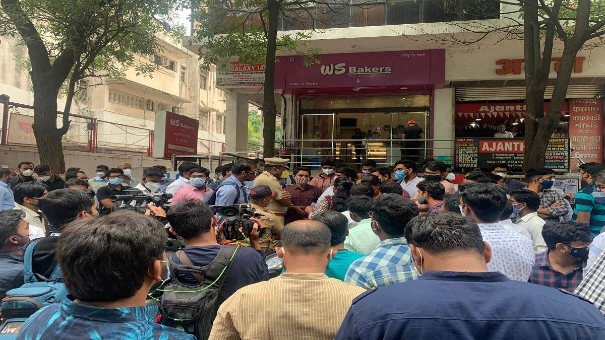 MPSC Students Protest Pune : पुणे येथे एमपीएससी विद्यार्थ्यांचे आंदोलन