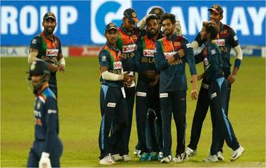 IND vs SL 3rd T20I 2021: बर्थडे बॉय Wanindu Hasaranga याच्या फिरकीची जादू, भारतीय फलंदाजांची हाराकिरी; श्रीलंकेला विजयासाठी अवघ्या 82 धावांचे टार्गेट