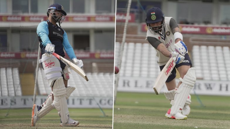 IND vs ENG 2021: अजिंक्य रहाणे, रिषभ पंत समवेत टीम इंडियाचा नेट्समध्ये कस्सून सराव, इंग्लंड विरुद्ध भिडण्यासाठी सज्ज (See Photos)
