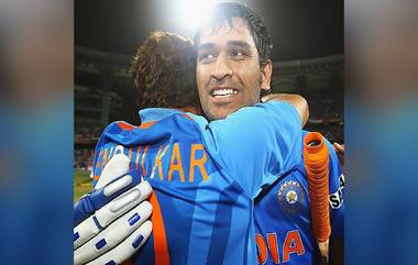 Sachin Tendulkar ने सहकारी, कॅप्टन आणि मित्र MS Dhoni याला दिल्या वाढदिवसाच्या शुभेच्छा, शेअर केला 2011 वर्ल्ड कप फायनलचा फोटो