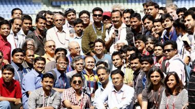 World Sports Journalists Day: जागतिक क्रीडा पत्रकार दिनी Sachin Tendulkar ने मानले आभार, प्रसिद्ध पत्रकारांसह शेअर केला Photo