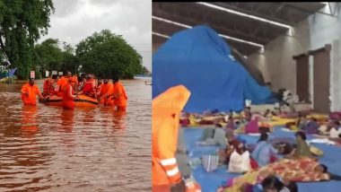 Kolhapur Flood Updates: NDRF कडून 600 पेक्षा  जास्त गावकर्‍यांची सुखरूप सुटका; पूरग्रस्तांची सध्या साखरकारखान्यात तात्पुरती सोय