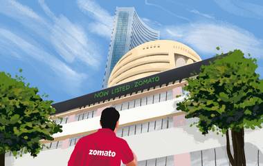 Zomato Shares: शेअर बाजारात झोमॅटो तेजीत, पदार्पणात दमदार कामगिरी, दुप्पट फायदा