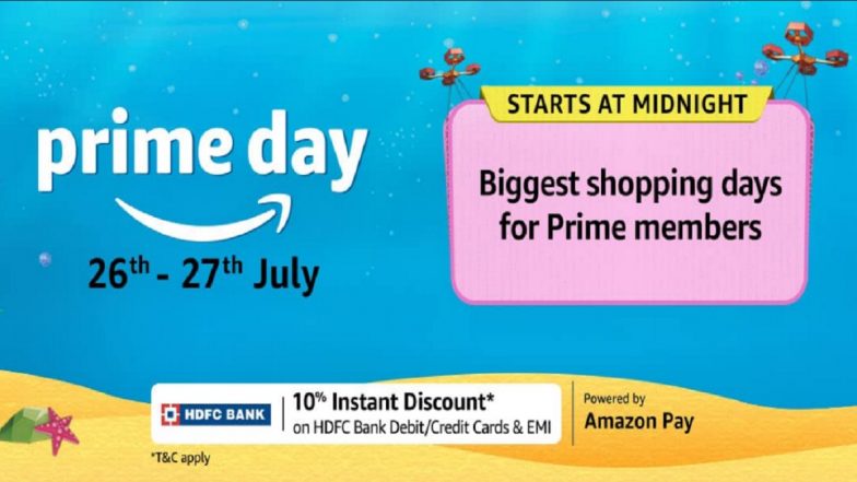 Amazon Prime Day sale 2021 उद्यापासून सुरु; डिस्काऊंट मिळवण्यासाठी फायदेशीर ठरतील 'या' खास टिप्स