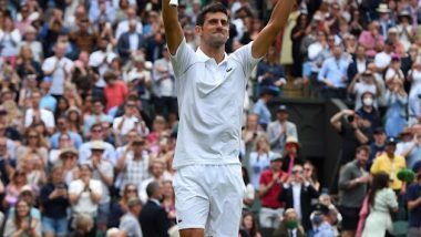 Wimbledon 2021: नोवाक जोकोविचची ऐतिहासिक कामगिरी, दहाव्यांदा विम्बल्डनच्या उपांत्य फेरीत प्रवेश