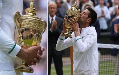 Novak Djokovic ने रचला इतिहास, सलग तिसर्‍यांदा जिंकले Wimbledon चे खिताब