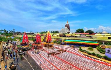 Jagannath Puri Rath Yatra 2021: केंद्रीय मंत्री धर्मेंद्र प्रधान यांनी ओडिशा येथील जगन्नाथ मंदिराचे फोटो केले शेअर