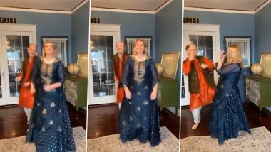 US Dancing Dad Ricky Pond पत्नी सोबत लग्नाच्या 25 व्या वाढदिवसादिवशी  थिरकले  SRK-Kareena Kapoor च्या Chammak Challo गाण्यावर (Watch Video)