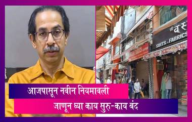 Maharashtra Unlock Guidelines: महाराष्ट्र सरकारची नवी नियमावली जाहीर; 25 जिल्ह्यांना मिळणार दिलासा,पहा अजूनही काय राहणार बंद आणि काय झाले सुरु