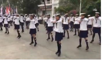 Mumbai Sea Cadet Corps:  मुंबई सी कॅडेट कॉर्प्स महिलांनी पुन्हा एकदा केले Sailor’s Hornpipe