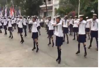 Mumbai Sea Cadet Corps:  मुंबई सी कॅडेट कॉर्प्स महिलांनी पुन्हा एकदा केले Sailor’s Hornpipe