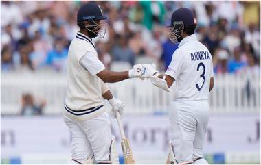 IND vs ENG 2nd Test Day 4: अजिंक्य रहाणे-चेतेश्वर पुजारा जोडीचा शतकी संघर्ष, दिवसाखेर भारताची इंग्लंडवर 154 धावांची आघाडी