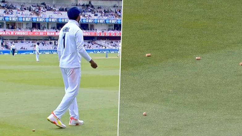 IND vs ENG 2nd Test: इंग्लिश चाहत्यांचे आक्षेपार्ह कृत्य! KL Rahul वर लॉर्ड्स स्टँडवरून फेकले बिअर कॉर्क, पाहा विराट कोहलीची प्रतिक्रिया