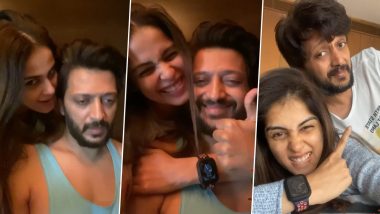 Ritesh Deshmukh याने बायको Genelia D'Souza हिच्या वाढदिवसानिमित्त शेअर केला दोघांच्या खास क्षणांचा 'हा' व्हिडिओ (Watch Video)