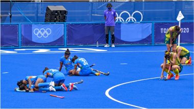 Tokyo Olympics IND vs AUS Women's Hockey: पराभवानंतर ऑस्ट्रेलियन खेळाडूंचे डोळे पाणावले, पाहा भारताच्या ऐतिहासिक विजयाचा ‘तो’ क्षण (Watch Video)