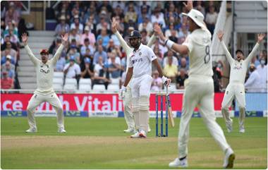 IND vs ENG 1st Test Day 2: दिवसाच्या पहिल्या स्तरावर भारताचे राज्य, लंचपर्यंत भारताचा स्कोर 97/1 तर केएल राहुल अर्धशतकानजीक