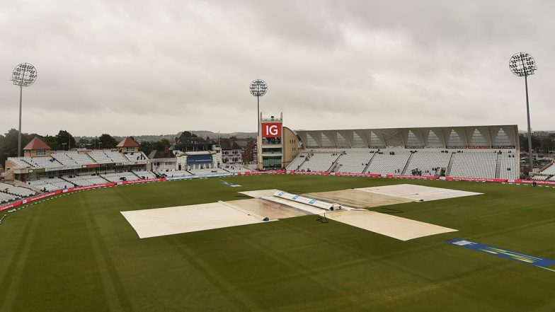 IND vs ENG 1st Test Day 5: नॉटिंगहममध्ये पावसाची संतत धार सुरु, दुसऱ्या सत्राचा खेळही लांबणीवर