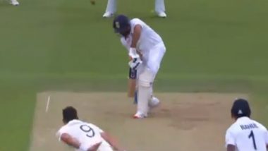 Rohit Sharma Dismissal Video: अँडरसनच्या लाजवाब चेंडूने मोडले लॉर्ड्सवर Rohit Sharma याच्या शतकाचे स्वप्न भंगले, पाहा