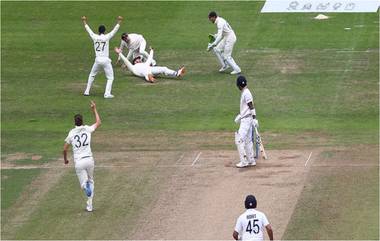 IND vs ENG 3rd Test: लॉर्ड्सचा शतकवीर KL Rahul लीड्सच्या दुसऱ्या डावातही फेल, जॉनी बेअरस्टोने स्लिपमध्ये पकडला जबरदस्त कॅच (Watch Video)