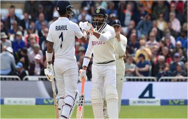 IND vs ENG 1st Test Day 3: पावसामुळे अखेरच्या सत्राचा खेळ वाया; भारताविरुद्ध दुसऱ्या डावात इंग्लंडच्या 11 ओव्हरमध्ये बिनबाद 25 धावा