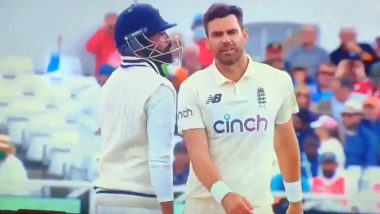 IND vs ENG 1st Test: नॉटिंगहम टेस्ट दरम्यान जेव्हा जेम्स अँडरसन आणि मोहम्मद सिराज यांच्यात झाली गरमागरमी (Watch Video)