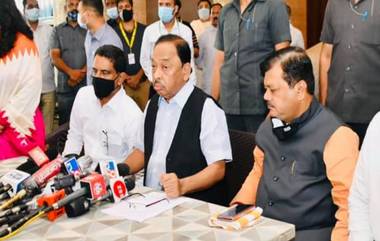 Narayan Rane: केंद्रीय मंत्री नारायण राणे म्हणजे भोकं पडलेला फुगा; सामना संपादकीयातून जोरदार हल्लाबोल