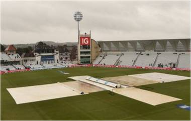 IND vs ENG 1st Test Day 5: नॉटिंगहममध्ये पावसाची विश्रांती, थोड्याच वेळात पंच करणार तपासणी