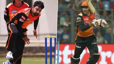 IPL 2021: राशिद खान व मोहम्मद नबी UAE टप्प्यात खेळणार? अफगाणिस्तान खेळाडूंवर सनरायझर्स हैदराबादने जाहीर केले निवेदन