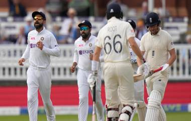 IND vs ENG 2nd Test Day 5: लॉर्ड्स कसोटी रोमांचक वळणावर; Tea पर्यंत इंग्लंडची 67/4 धावांपर्यंत मजल, टीम इंडिया 6 विकेट्स दूर