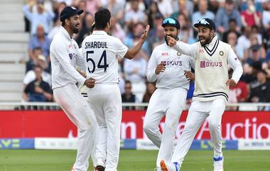 IND vs ENG 1st Test Day 1: इंग्लंडचा पहिला डाव 183 धावांवर आटोपला, पहिल्या दिवसाखेर टीम इंडिया भक्कम स्थितीत