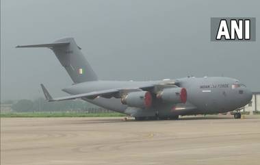 Afghanistan Crisis: 107 भारतीयांसह 168 प्रवाशांना घेऊन Indian Air Force's C-17 Aircraft गाझियाबाद मध्ये सुरक्षित दाखल