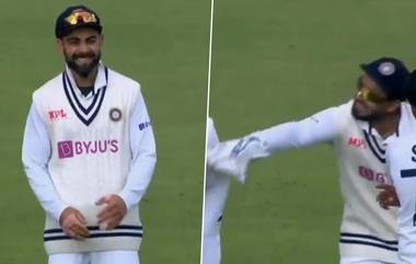 IND vs ENG 2nd Test: बिचारा कोहली! इंग्लिश कर्णधारविरुद्ध Rishabh Pant ने विराटला DRS घेण्यासाठी ‘असे’ केले मना, मजेदार व्हिडिओ झाला व्हायरल