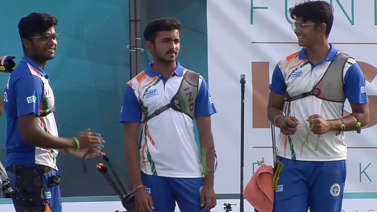 World Archery Youth Championships: भारताच्या युवा चॅम्पियन्सची कमाल, जुनिअर रिकर्व्ह पुरुष संघाने पटकावले सुवर्ण पदक