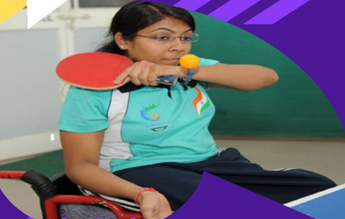 Tokyo Paralympics 2020: भारताची महिला टेबल टेनिस खेळाडू भाविना पटेलची अंतिम फेरीत धडक, रोप्य पदक झालं निश्चित