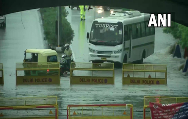 Delhi Rain Update: दिल्ली-एनसीआरमच्या अनेक भागात मुसळधार पाऊस, राजधानीत ऑरेंज अलर्ट जारी