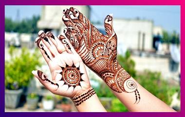 Raksha Bandhan 2021 Quick Mehndi Designs: रक्षाबंधन निमित्त हातावर काढा 'या' कमी वेळात काढता येणाऱ्या  सोप्या मेहंदी डिझाइन