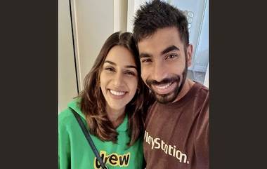 लॉर्ड्समधील विजयानंतर Jasprit Bumrah याने पत्नी Sanjana Ganesan सह शेअर केला हा खास फोटो