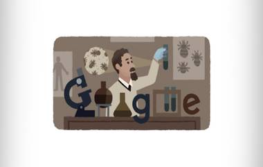 Rudolf Weigl 138th Birthday Google Doodle:  महामारीविरोधात पहिली लस शोधणाऱ्या रुडॉल्फ वेगल यांच्या 138 व्या जयंती निमित्त गुगलचे डूडल द्वारे अभिवादन