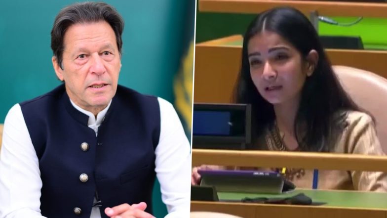 UNGA: संयुक्त राष्ट्रांच्या महासभेत पाकिस्तानचे पंतप्रधान इम्रान खान काश्मीर मुद्द्यावर भारतावर डागली तोफ, भारताच्या पहिल्या सचिव स्नेहा दुबेंनी दिले चोख प्रत्यूत्तर