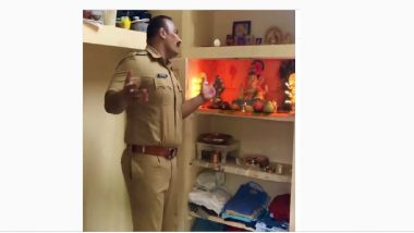 Ganeshotsav 2021: गणपती समोर पोलीस Wrestler Vijay Chaudhary यांचा डान्स