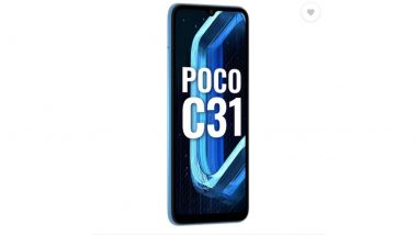 Poco C31 स्मार्टफोन भारतात लॉन्च; पहा काय आहे किंमत, खासियत आणि Sale Date